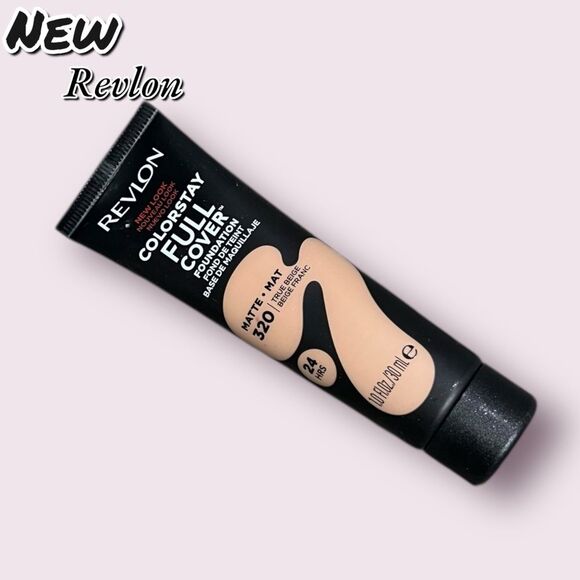 NEW Revlon ColorStay Full Cover Foundation – 320 True Beige (1 fl oz) - Picture 2 of 4